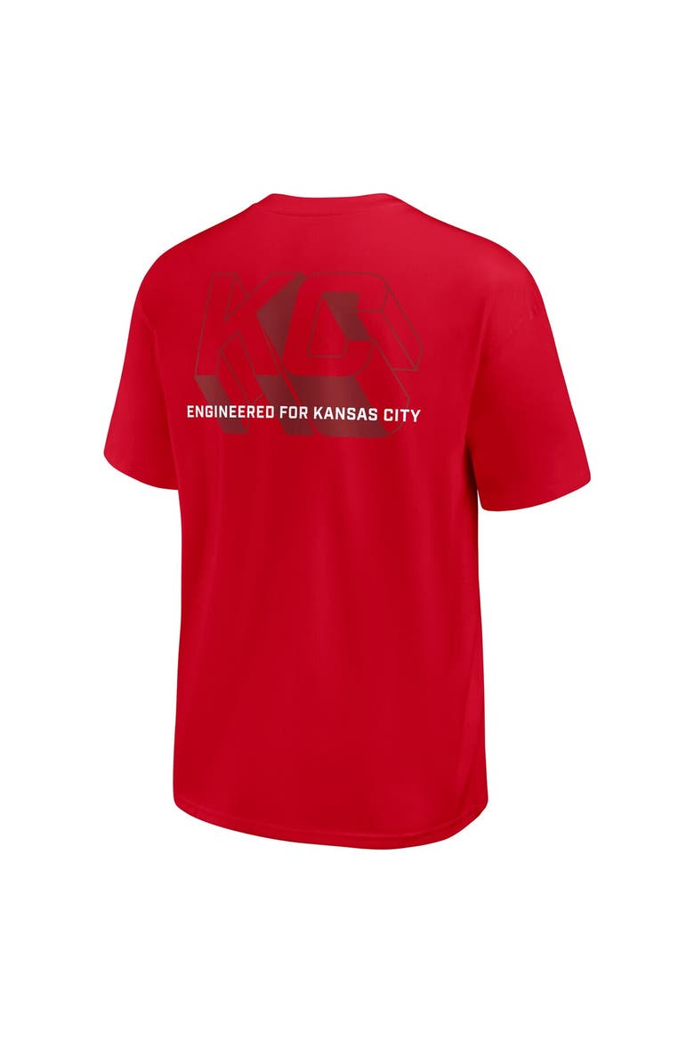 Men's Nike Red Kansas City Chiefs Dominate The Game Essential Max90 T-Shirt, Alternate, color, Red