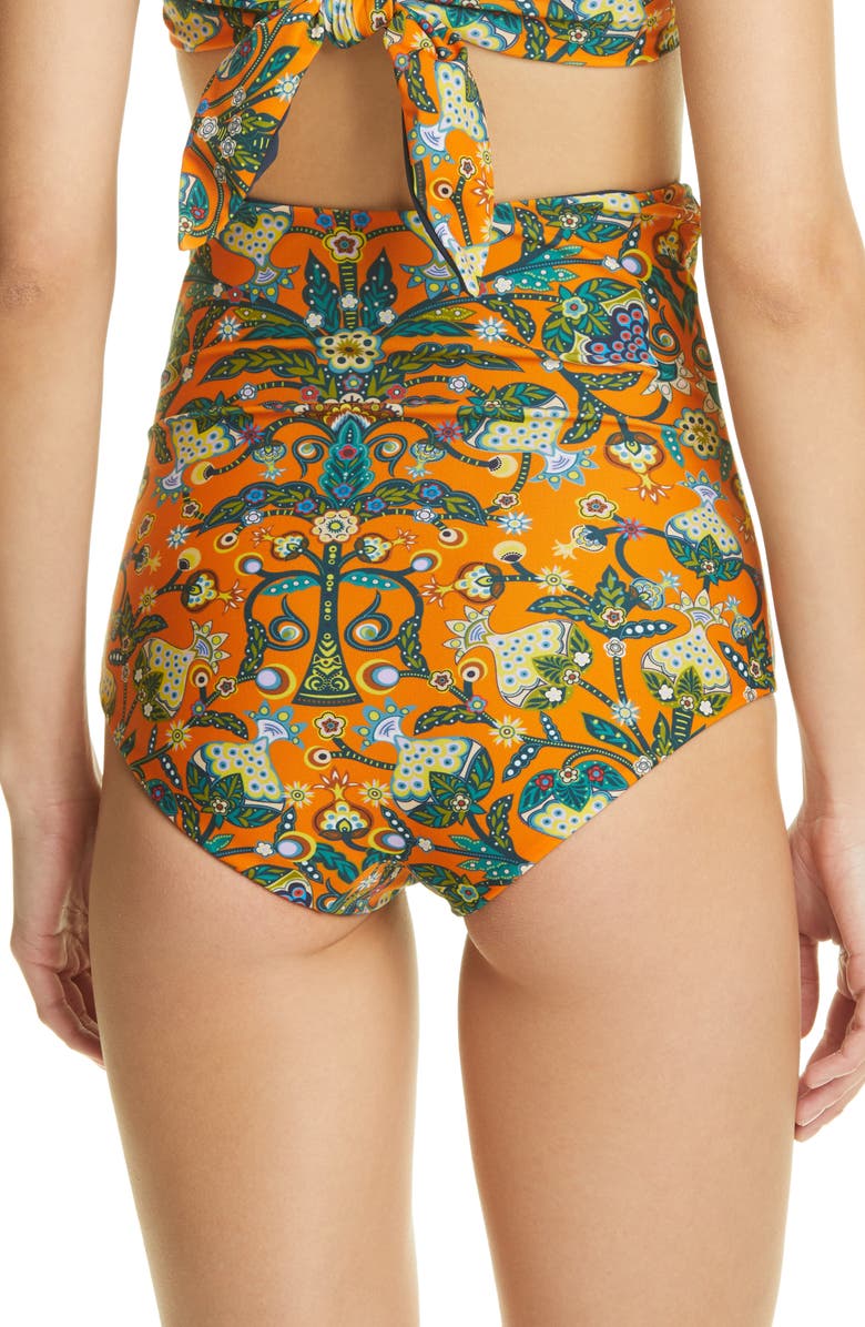 La DoubleJ Giga Reversible High Waist Bikini Bottoms, Alternate, color,