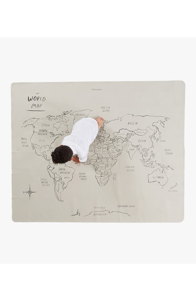 GATHRE World Map Mat, Alternate, color, 