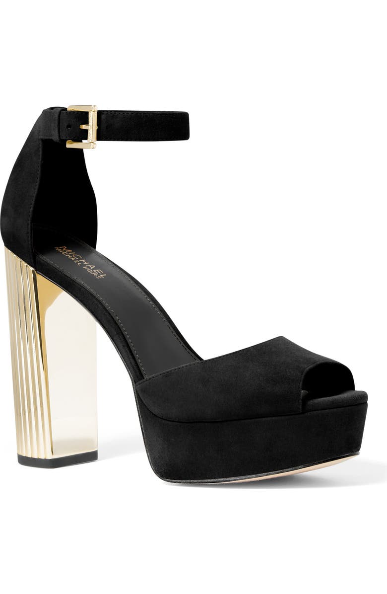 MICHAEL Michael Kors Porter Platform Ankle Strap Sandal, Main, color,