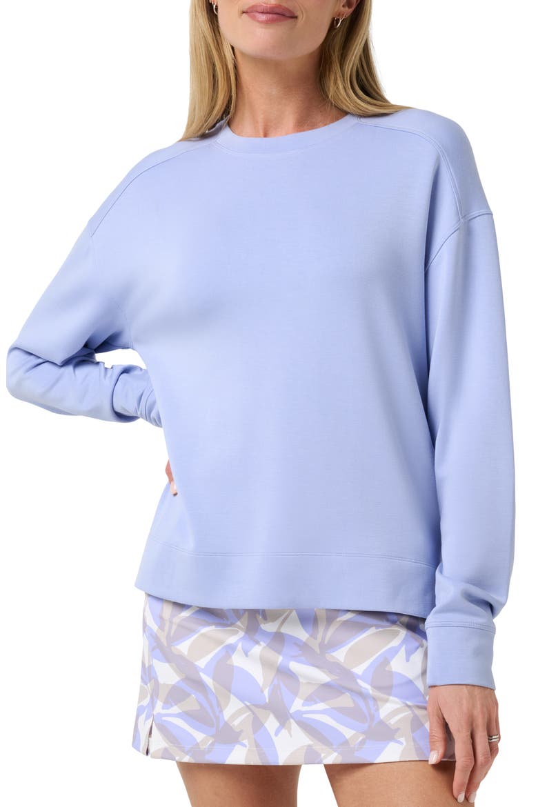 Skyloft Crewneck Sweatshirt, Main, color, SOFT BLUE