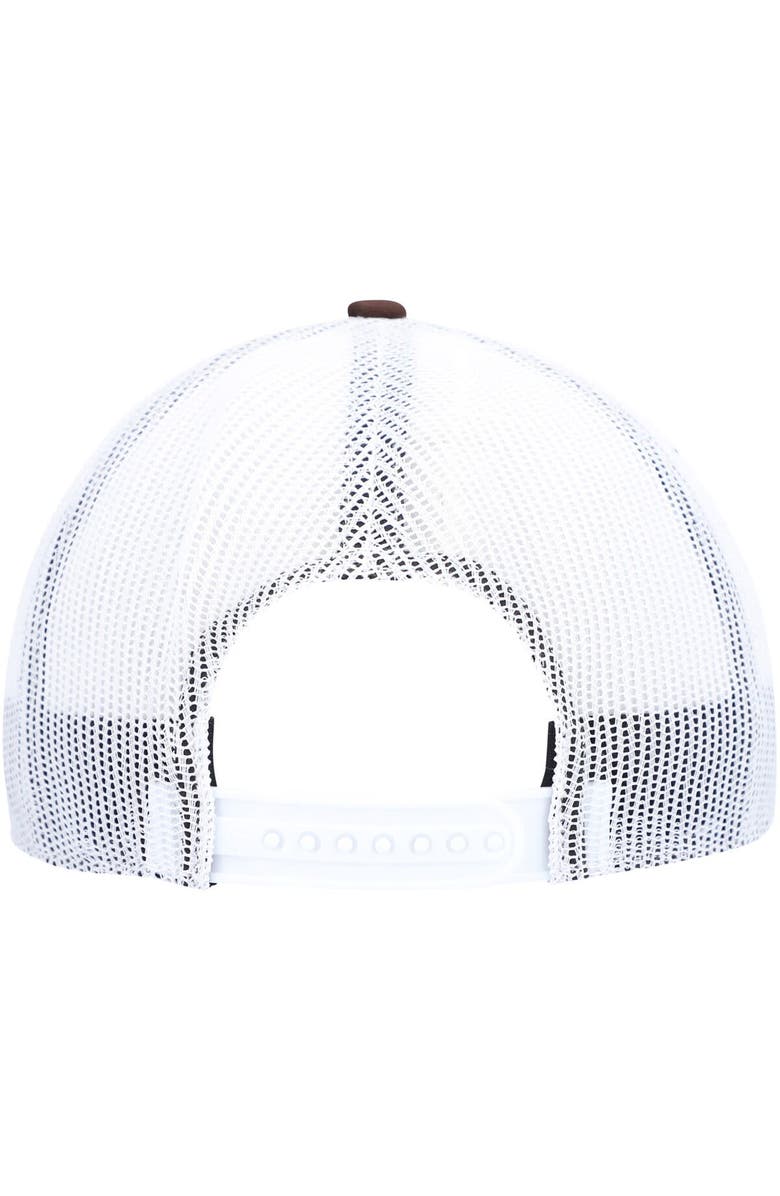 '47 Men's '47 Brown/White Cleveland Browns Trucker Snapback Hat, Alternate, color, Brown