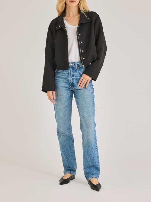 REBECCA TAYLOR REBECCA TAYLOR CROPPED FAILLE JACKET 