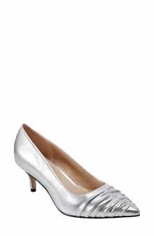 Marc Fisher LTD Paria Pointed Toe Kitten Heel Pump