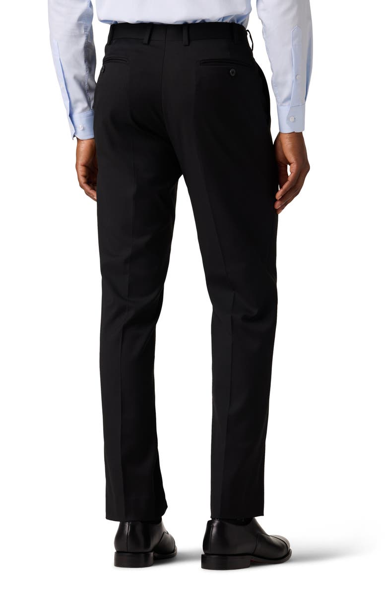 Alton Lane Performance Tailored Fit Suit Separate Trousers, Alternate, color, Black