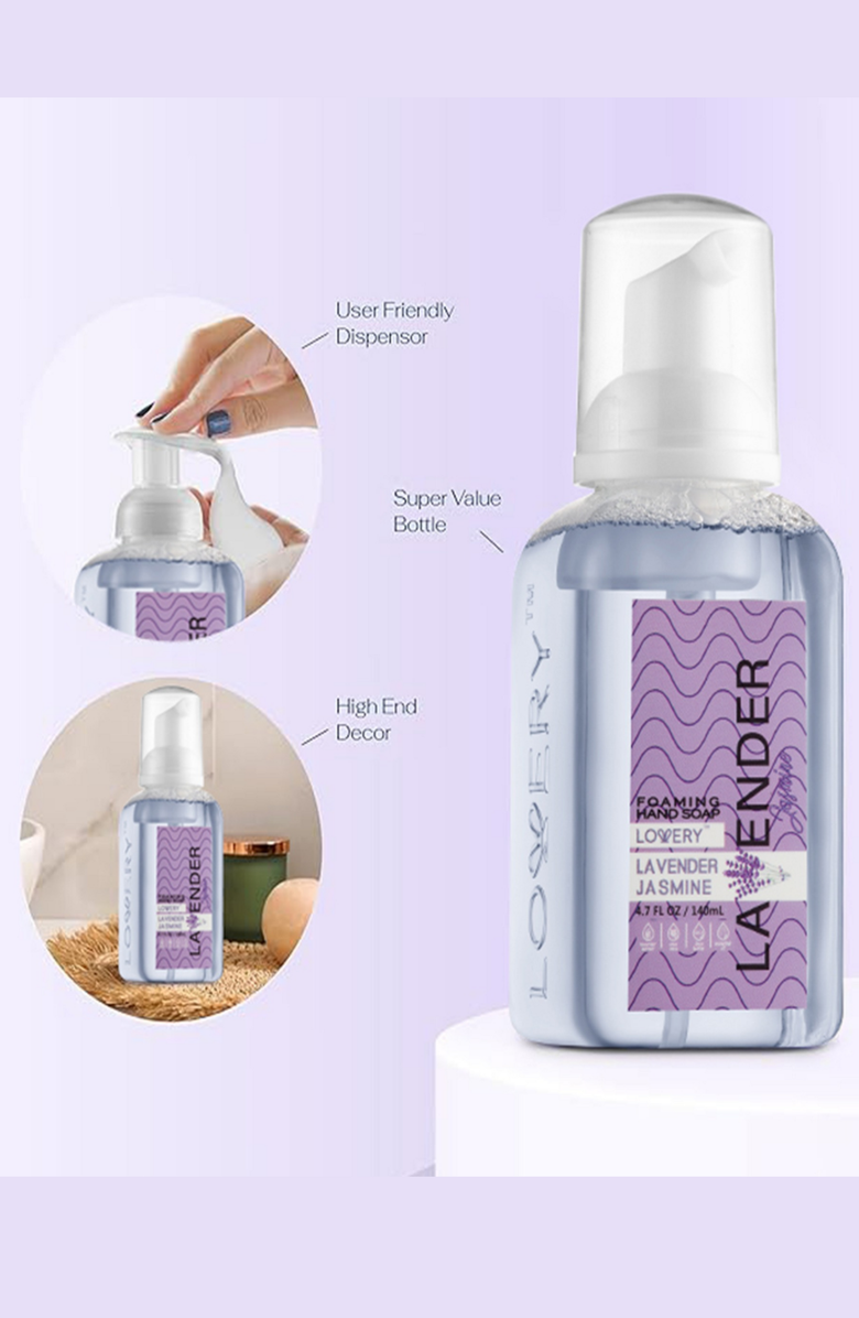 Lovery Citrus Foaming Hand Soap - Mini Pack of 10 Scented Hand Wash, Alternate, color, Multicolor