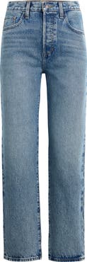 Favorite Daughter The Otto Super High Waist Ankle Boyfriend Jeans