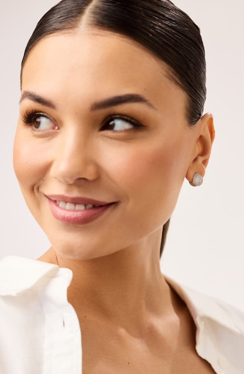 Ana Luisa Earrings - Mini Abby  Micropave, Alternate, color, 