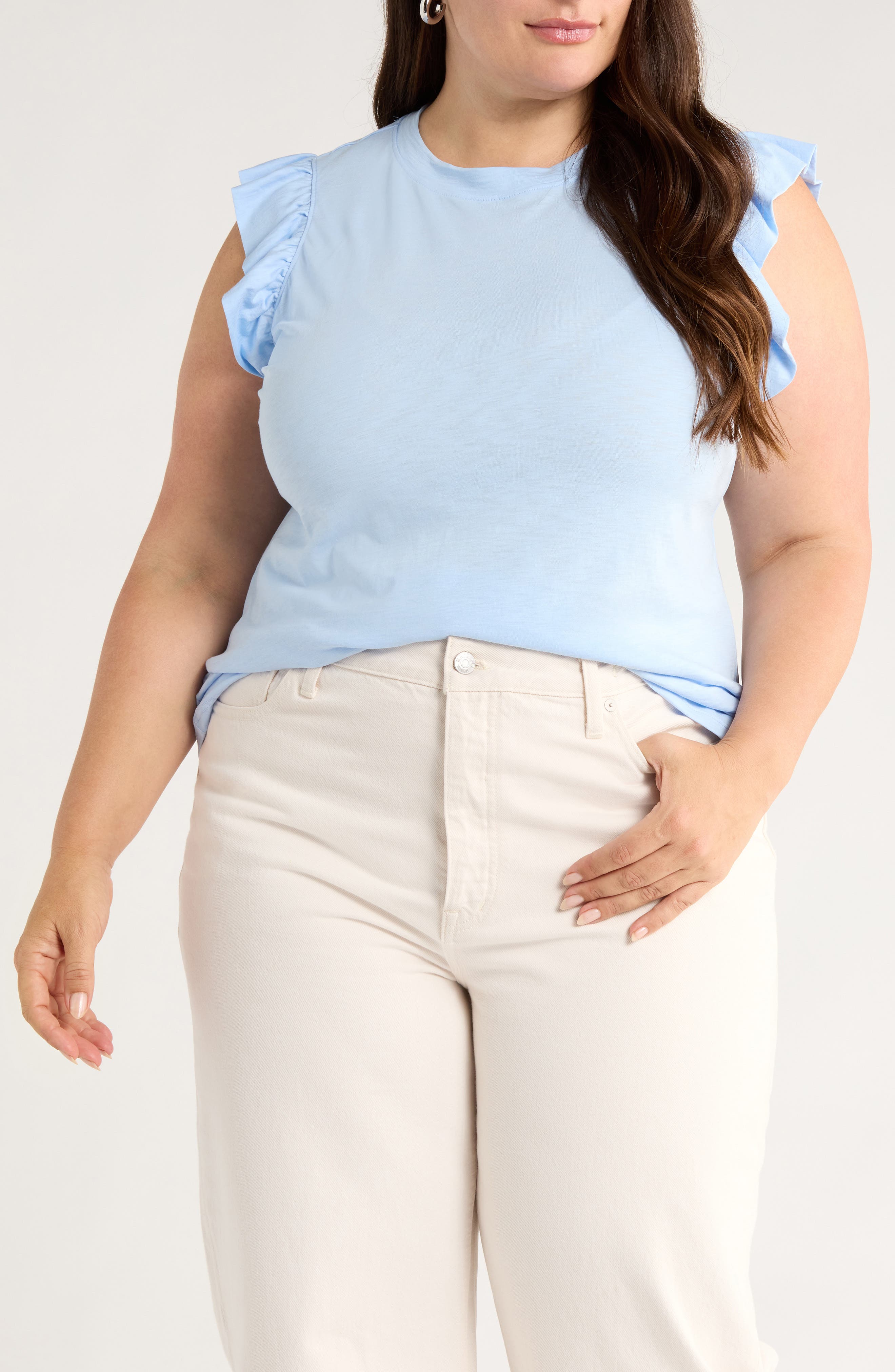 Ruffle Sleeve Top - image 5