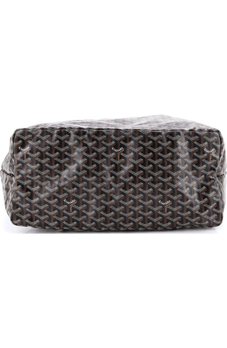 Pre-Owned Goyard Saint Louis Tote Coated Canvas GM, Alternate, color, Black