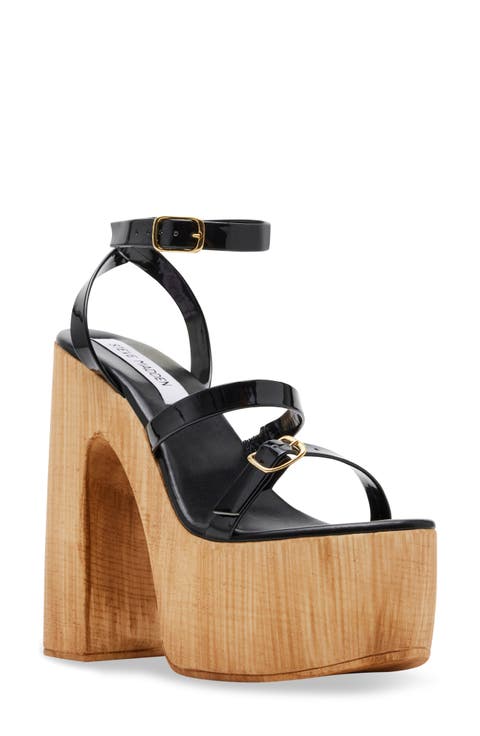 Lilia Ankle Strap Platform Sandal (Women)