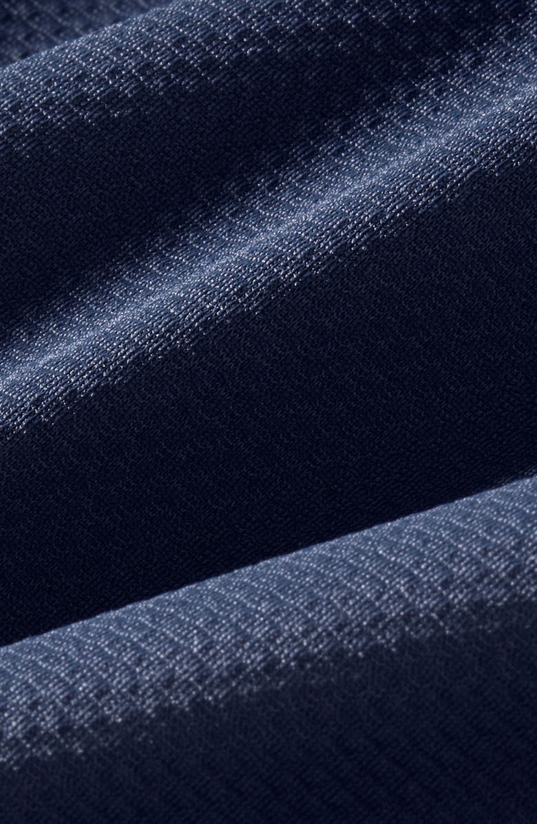 Mizzen+Main Halyard Trim Fit Print Polo, Alternate, color, Navy