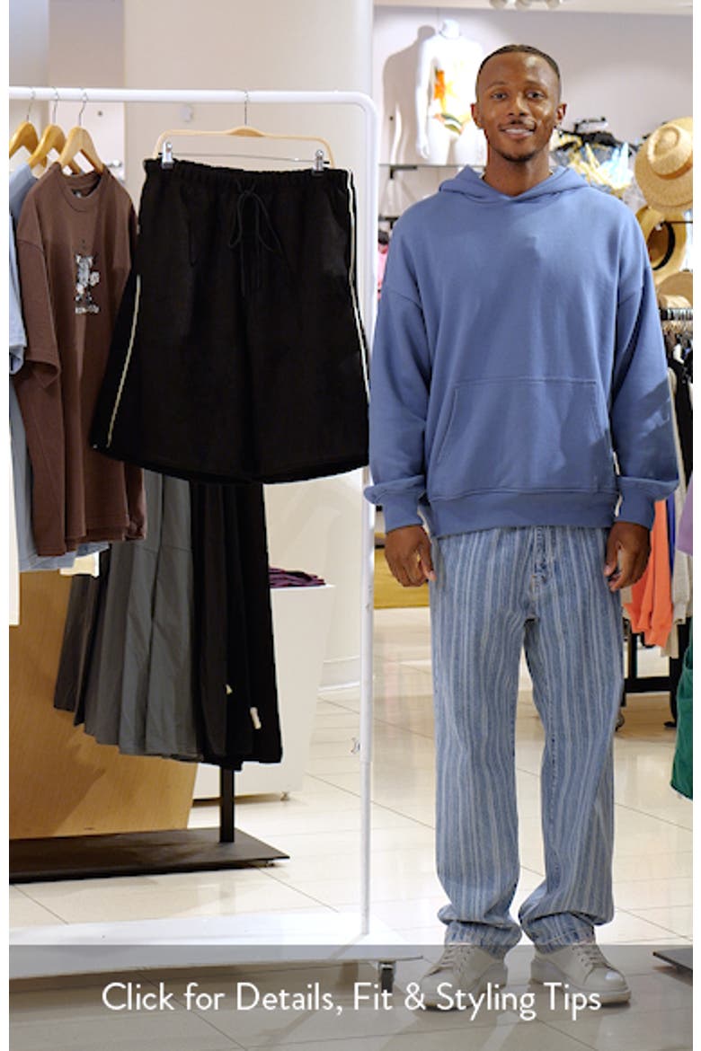 Signature Relaxed Sweat Shorts with Piping video