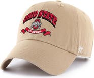'47 Men's '47  Khaki Ohio State Buckeyes Region Clean Up Adjustable Hat