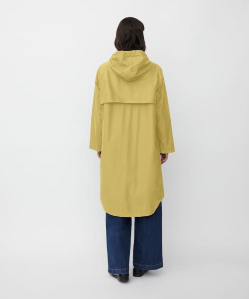 Masai Copenhagen Matheia Long Sleeve Hooded Coat In Green
