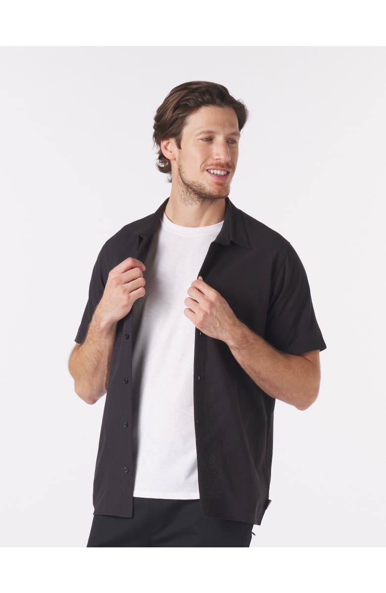 GLYDER Zephyr Shirt, Main, color, Black