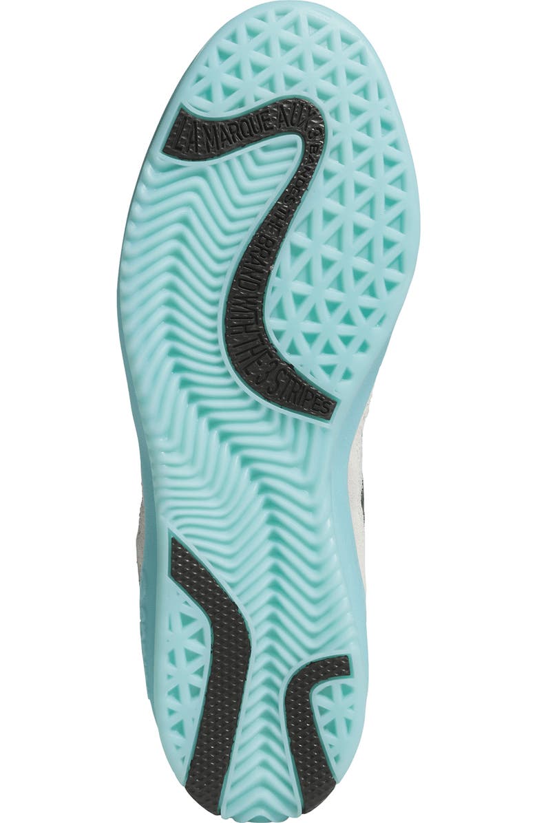 adidas Puig Sneaker, Alternate, color, White/ Black/ Light Aqua