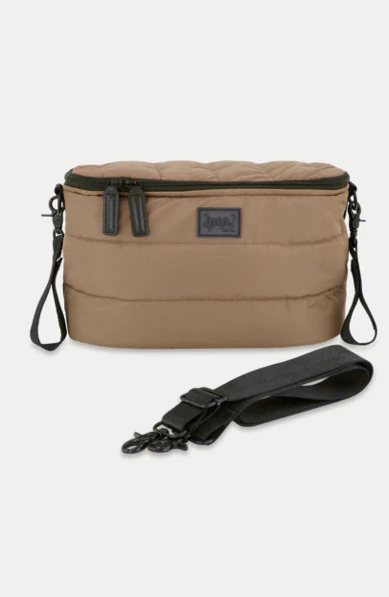 Deux par Deux Unisex Mini Diaper Bag, Main, color, Chanterelle