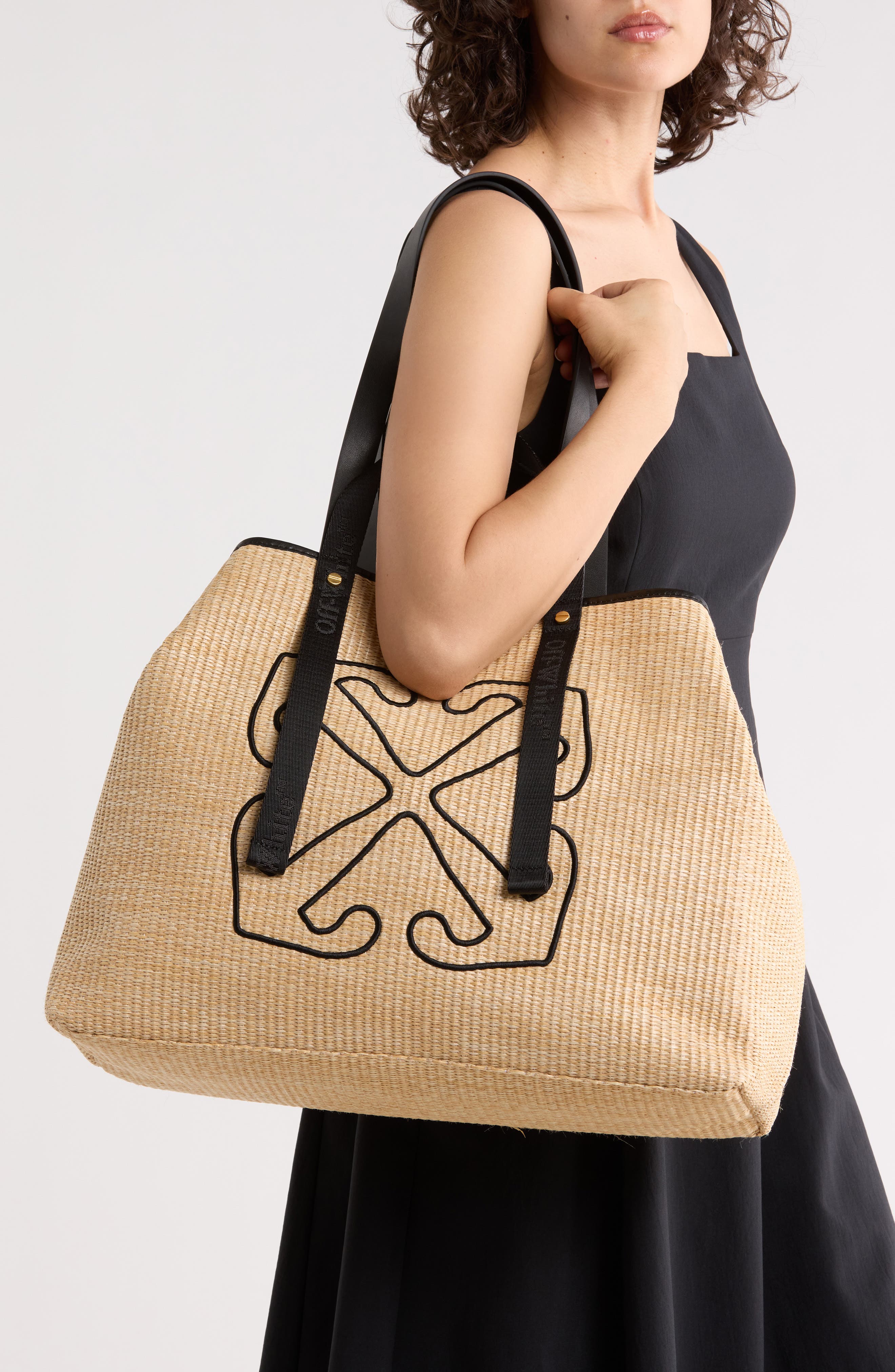Classic Day Off Large Tote Bag, Alternate, color, NATURAL