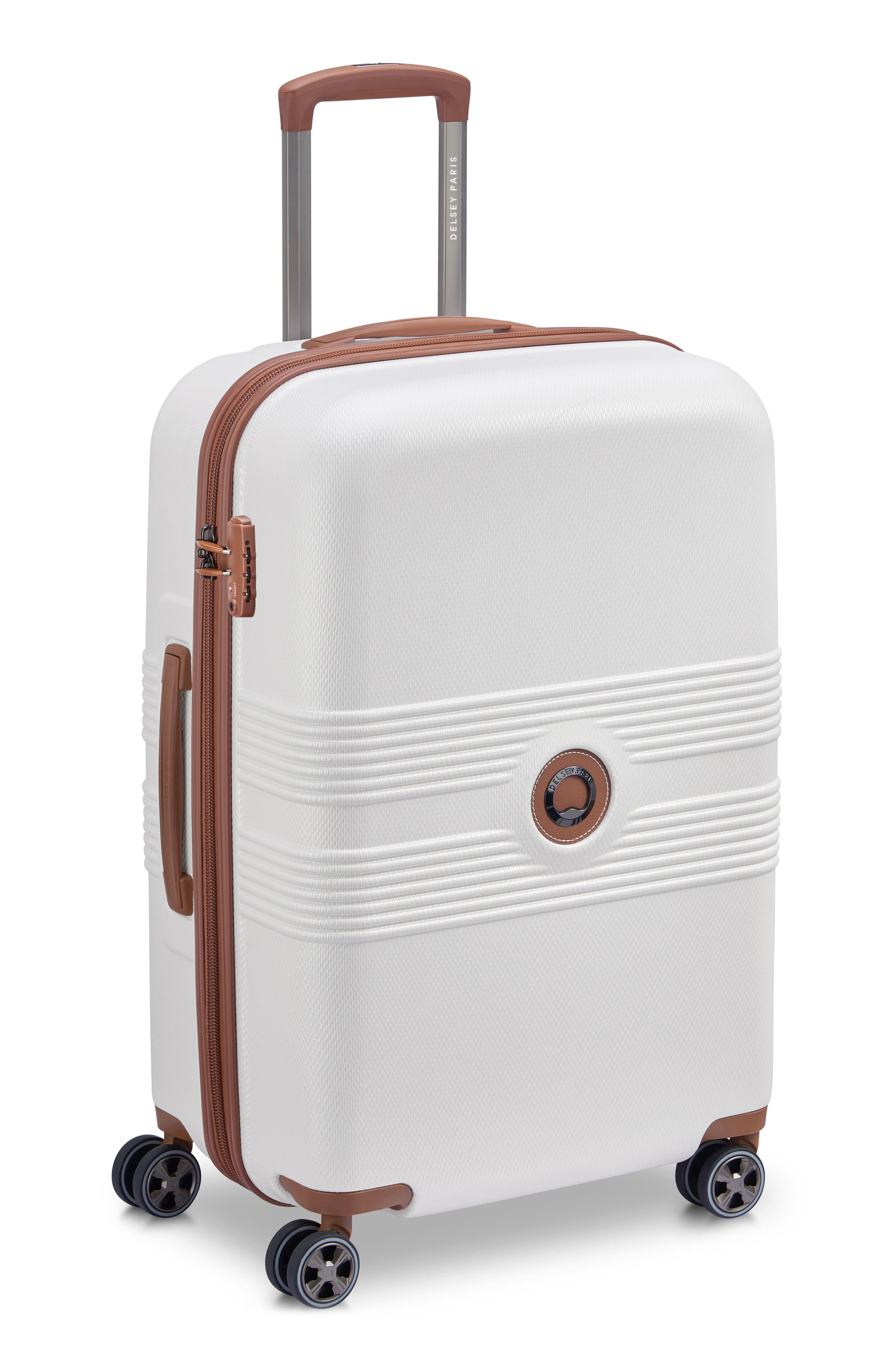 DELSEY Flanerie 24-Inch Hardside Spinner Luggage, Alternate, color, Champagne