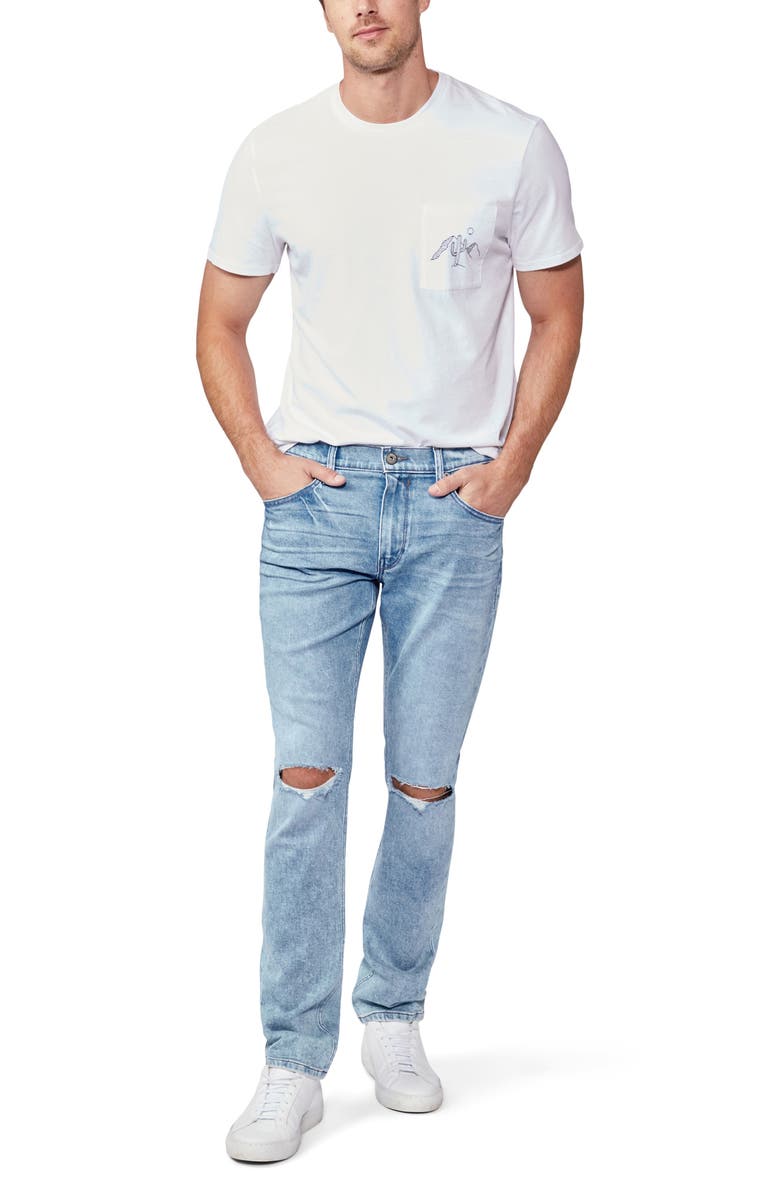 PAIGE Lennox Slim Fit Jeans, Alternate, color,