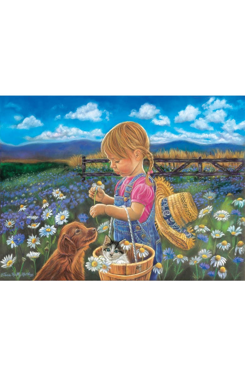Sunsout Country Girl 500 piece Jigsaw Puzzle for Adults, Alternate, color, Multicolor