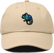 Dalix Chameleon Embroidered Dad Hat