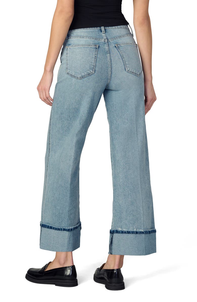 Joe's Jeans The Trixie Cuffed High Waist Wide Leg Trouser Jeans, Alternate, color, So Sweet