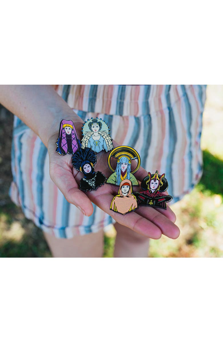 Toynk Star Wars The Phantom Menace Queen Amidala 6 Pin Set, Alternate, color, Multi-Color