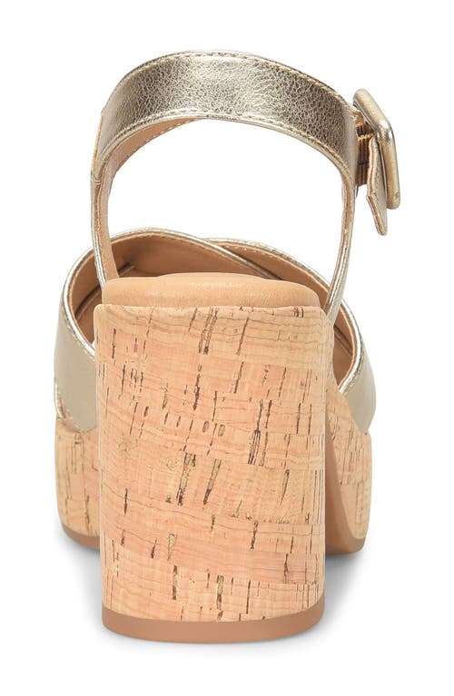 B O C By Børn Leight Platform Sandal In Champagne