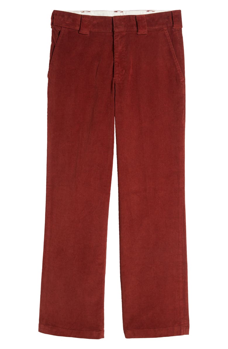 Dickies Flat Front Corduroy Pants, Alternate, color,