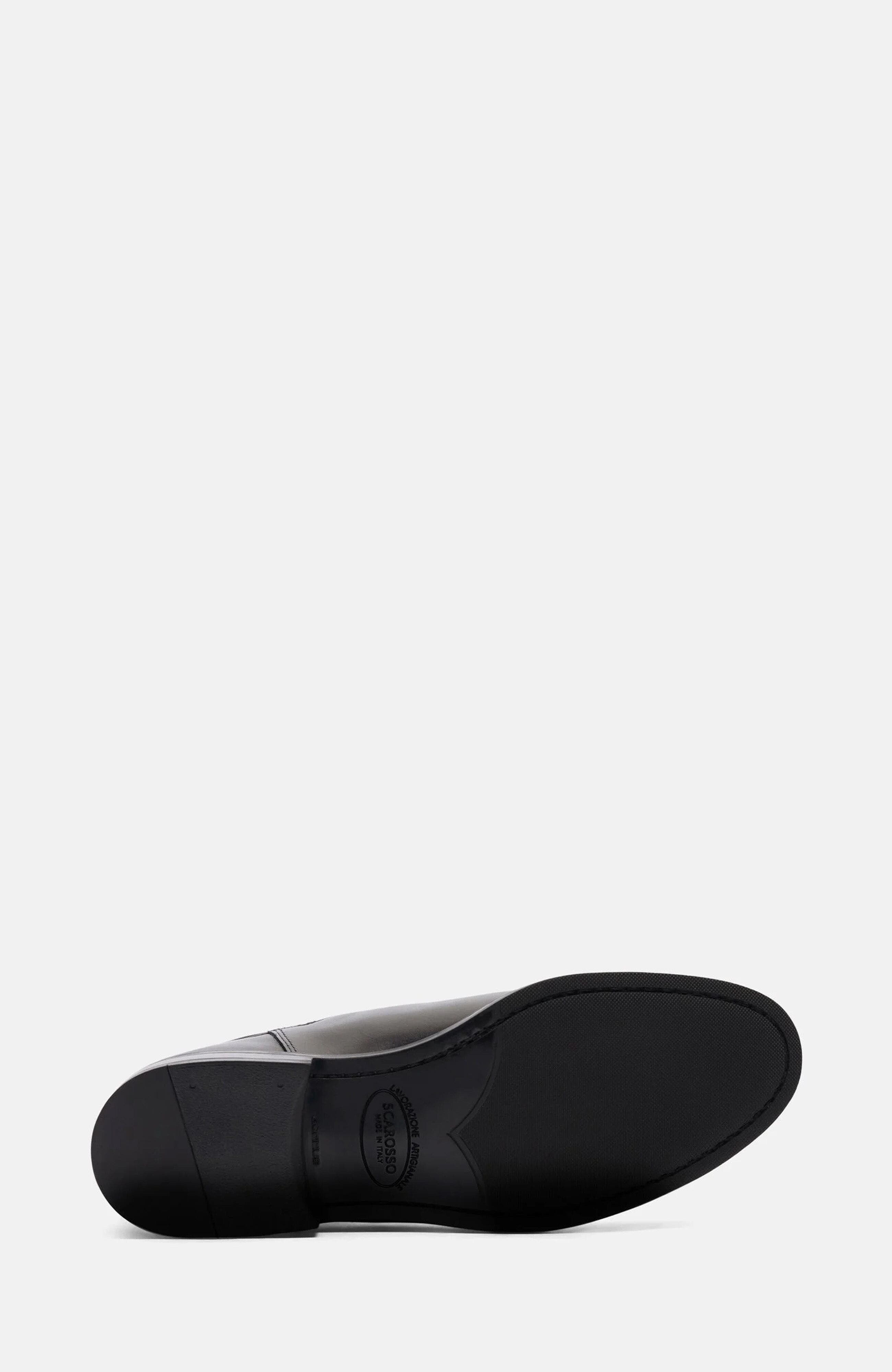 SCAROSSO Claudia Chelsea Boots, Alternate, color, Black - Calf