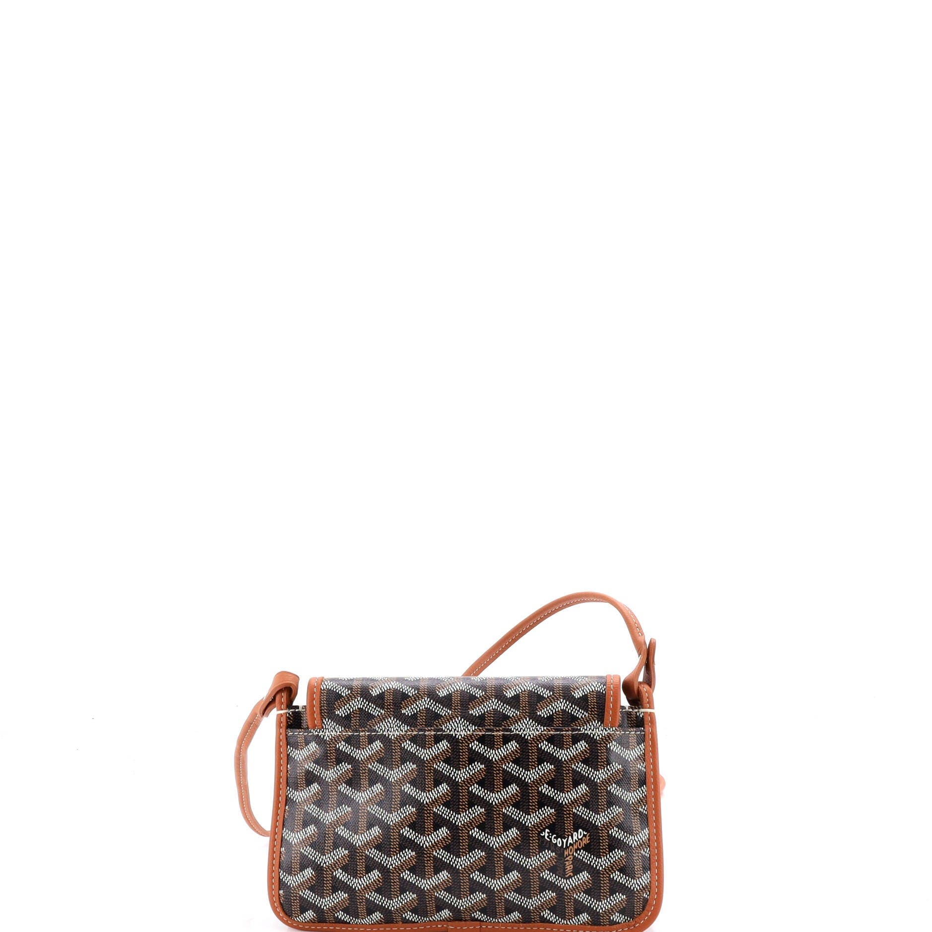 Plumet Clutch Wallet Coated Canvas, Alternate, color, Brown