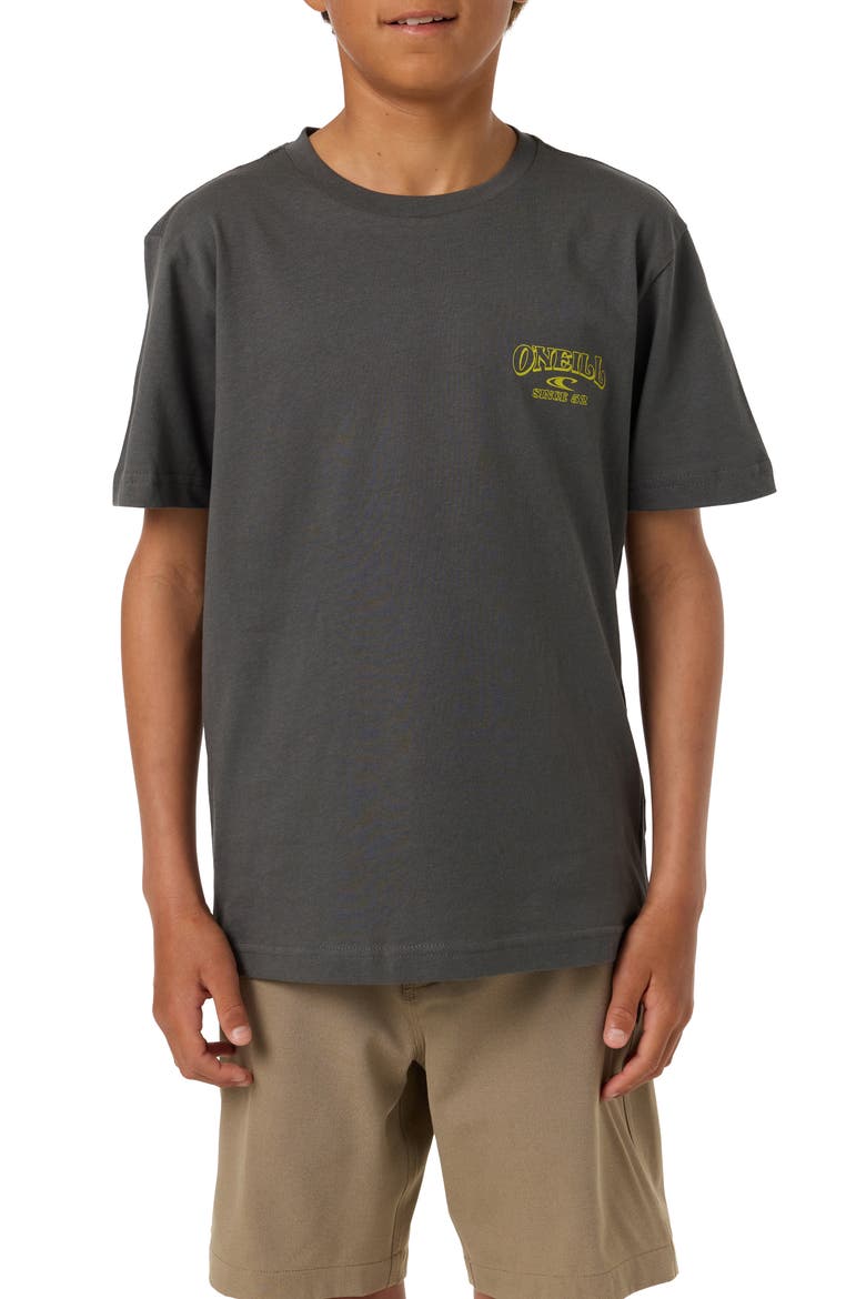 Kids' Daily Driver Cotton Graphic T-Shirt, Alternate, color, DARK SHADOW