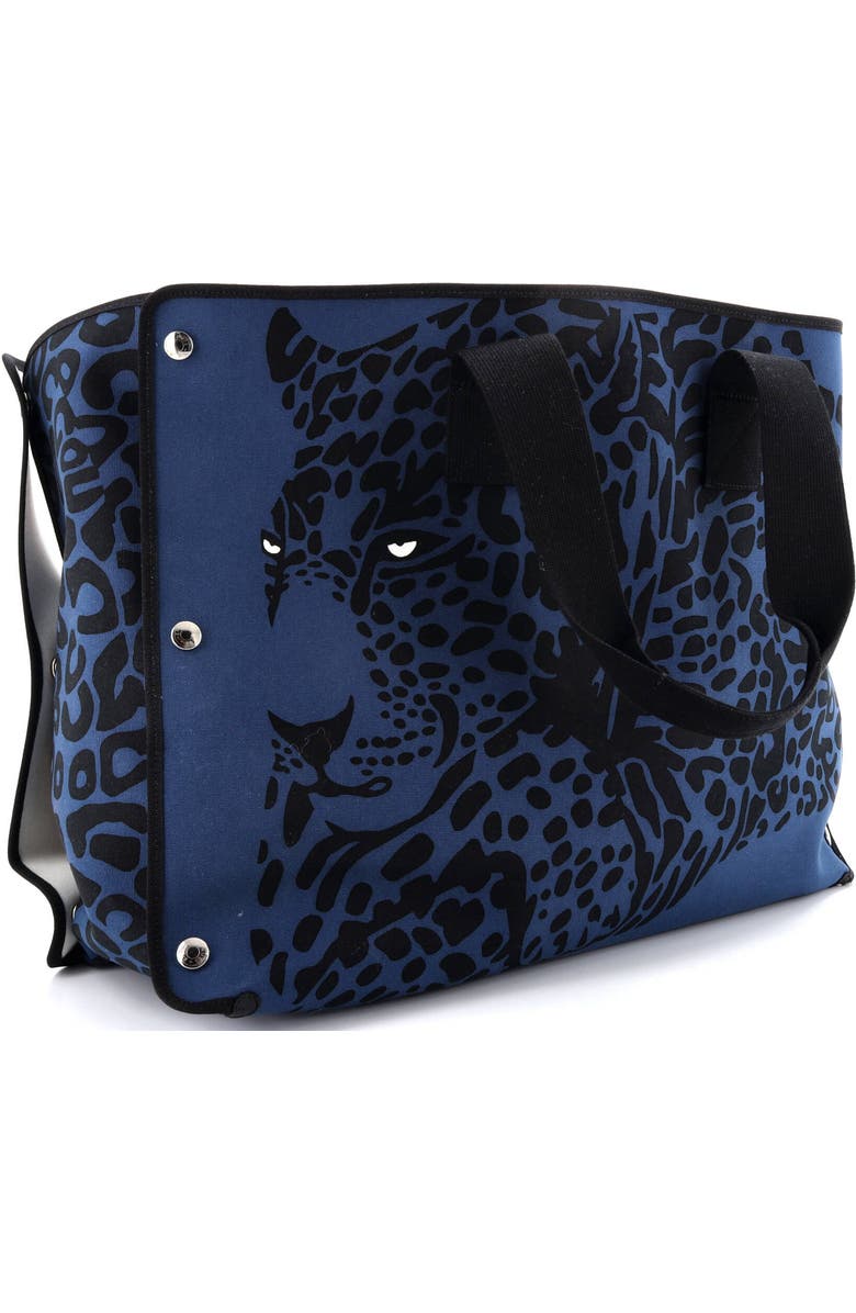 Pre-Owned Hermes Beach Tote Printed Toile Large, Alternate, color,