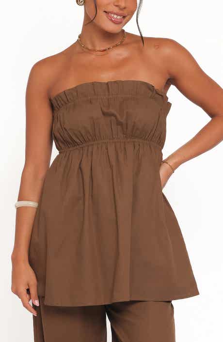 Ember Strapless Tunic Top