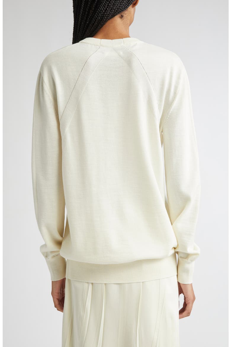 Superfine Merino Wool Sweater, Alternate, color, NATURAL