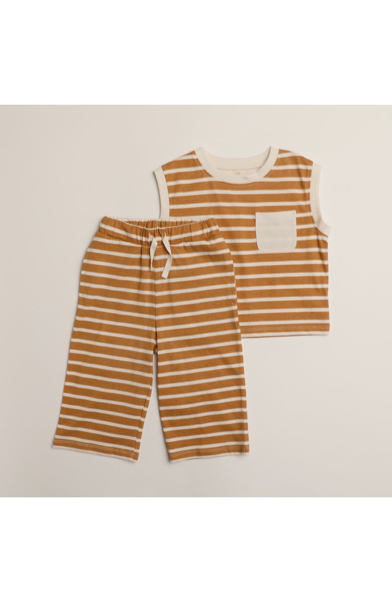Winnie + Crew Jensen Set, Main, color, Apple Cinnamon Stripe