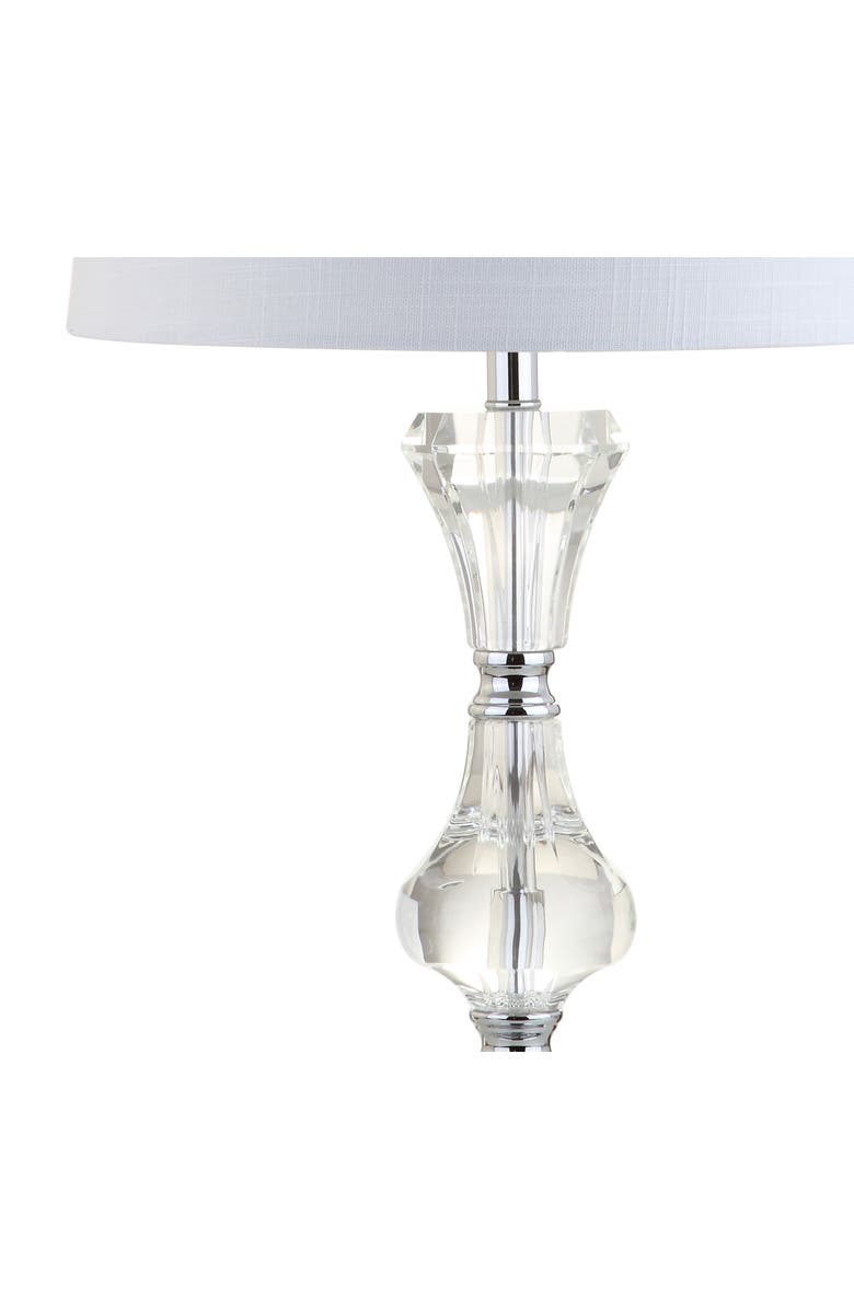 JONATHAN Y Riley Crystal LED Table Lamp, Alternate, color,