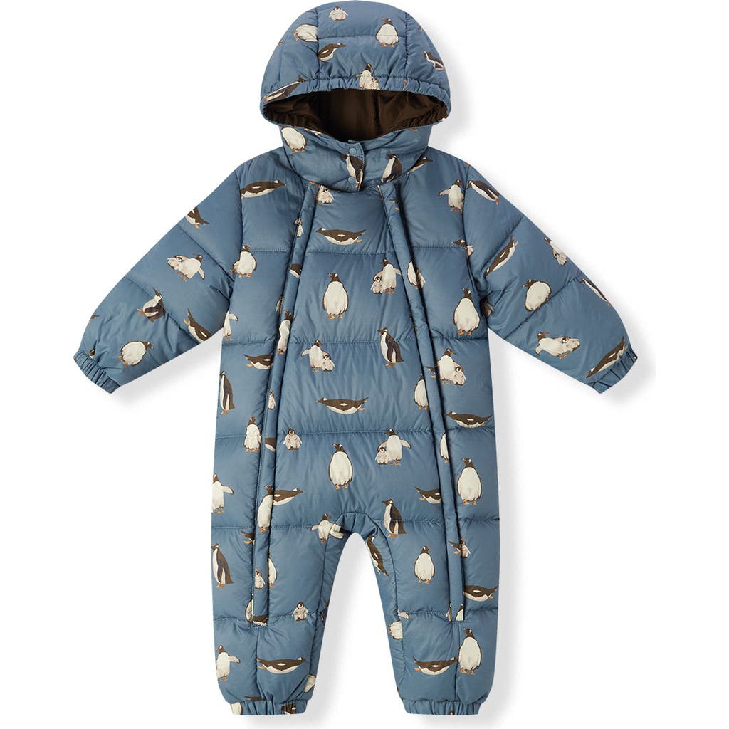 Milkbarn Puffy Down Jumpsuit In Black