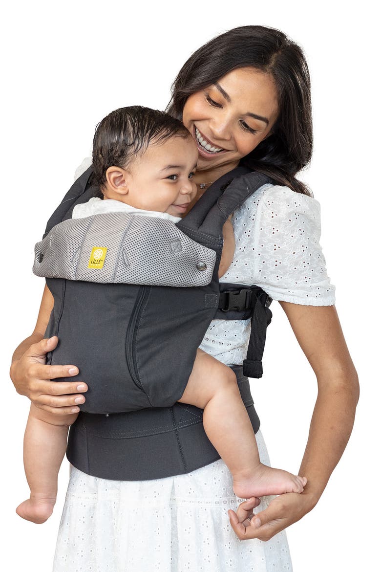 Complete All Seasons Baby Carrier, Alternate, color, CHARCOAL / SILVER