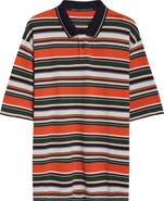 Martine Rose Oversize Stripe Polo
