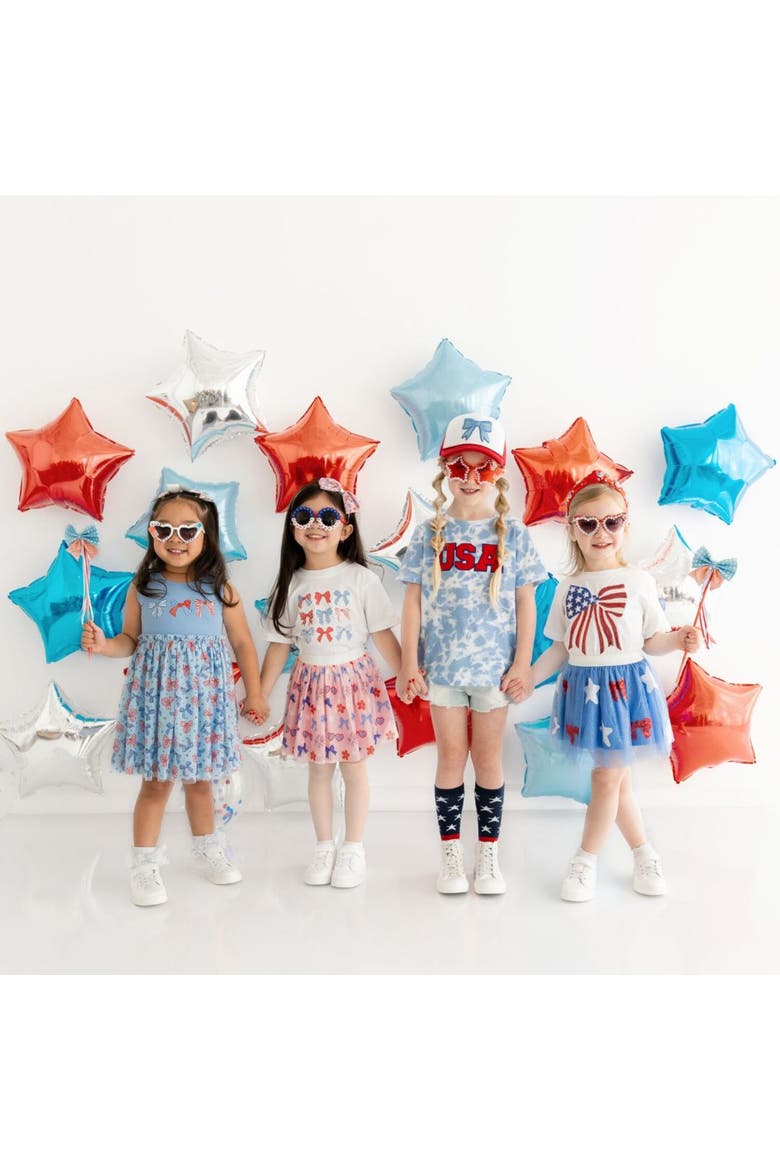 Patriotic Cutie Tutu, Alternate, color, Blue