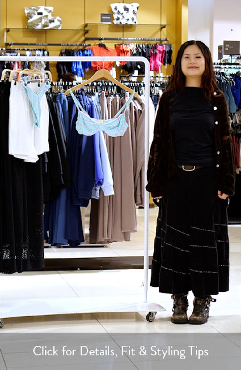 Decorative Ditzy Underwire Bikini Top, sales video thumbnail