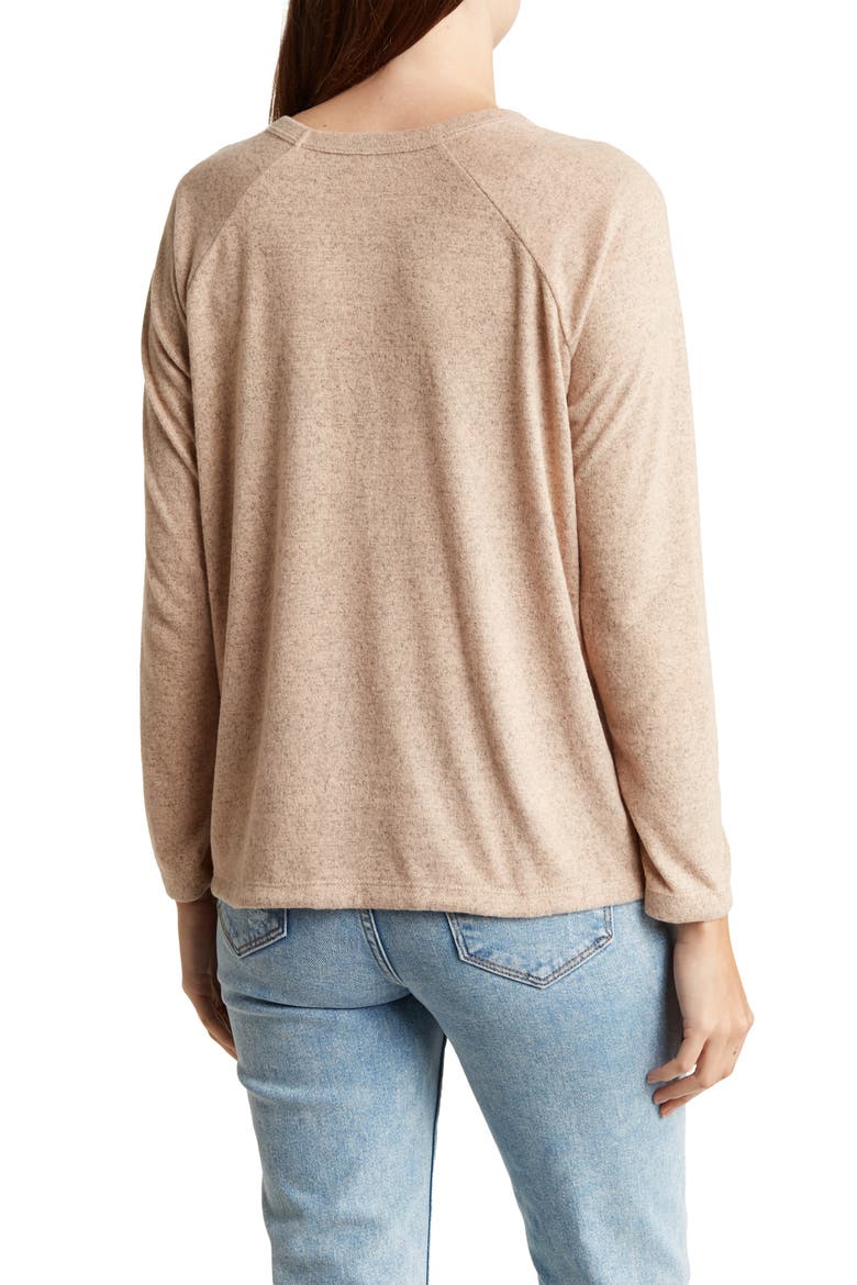Long Sleeve Tunic, Alternate, color, TAUPE