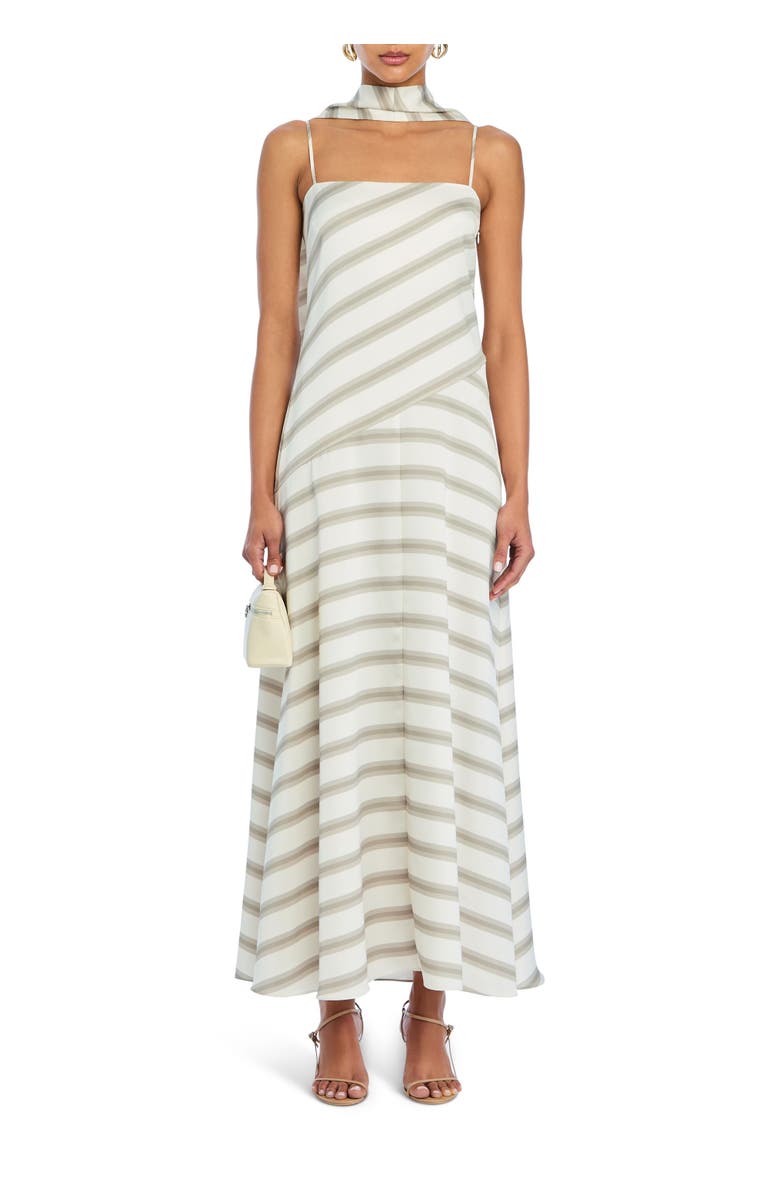 SER.O.YA Kaia Satin Maxi Dress, Main, color, 