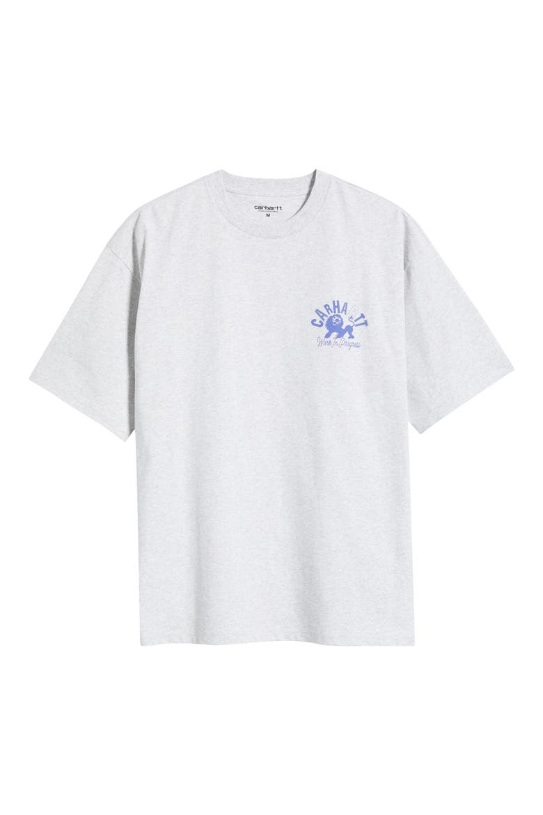 Well Built Organic Cotton Graphic T-Shirt, Main, color, ASH HEATHER