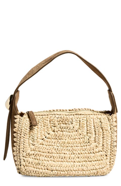 The Sculpted Metal Wristlet Bag