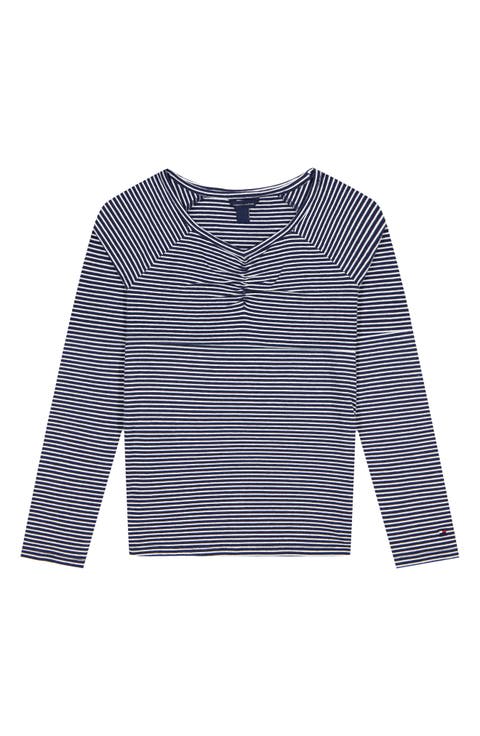 Kids' Striped Raglan Sleeve T-Shirt