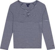 Tommy Hilfiger Kids' Striped Raglan Sleeve T-Shirt